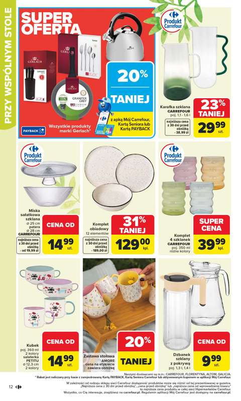 Carrefour - gazetka promocyjna Gazetka Łap super okazje od poniedziałku! od poniedziałku 16.02 do soboty 28.02 - strona 12