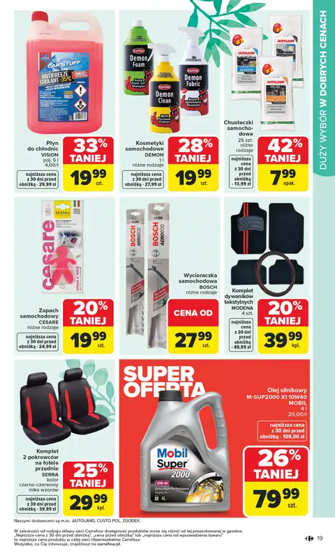 Carrefour - gazetka promocyjna Gazetka Łap super okazje od poniedziałku! od poniedziałku 16.02 do soboty 28.02 - strona 19