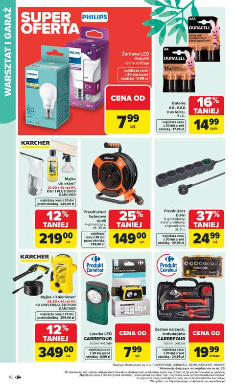 Carrefour - gazetka promocyjna Gazetka Łap super okazje od poniedziałku! od poniedziałku 16.02 do soboty 28.02 - strona 18