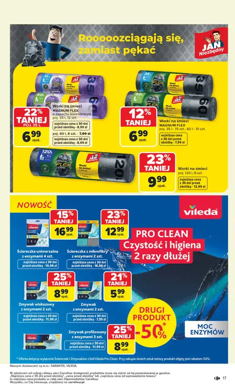 Carrefour - gazetka promocyjna Gazetka Łap super okazje od poniedziałku! od poniedziałku 16.02 do soboty 28.02 - strona 17