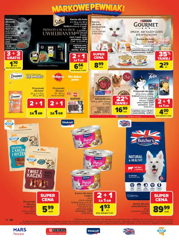 Carrefour Market - gazetka promocyjna Gazetka Carrefour Market Łap markowe pewniaki! od poniedziałku 16.02 do soboty 28.02 - strona 40