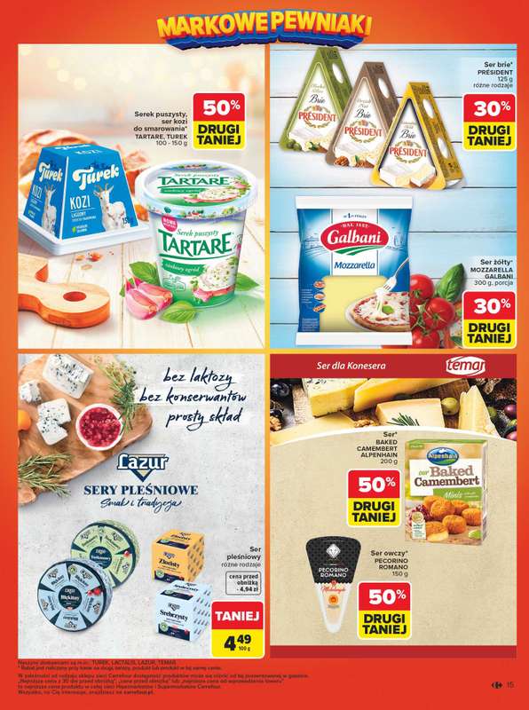 Carrefour Market - gazetka promocyjna Gazetka Carrefour Market Łap markowe pewniaki! od poniedziałku 16.02 do soboty 28.02 - strona 17