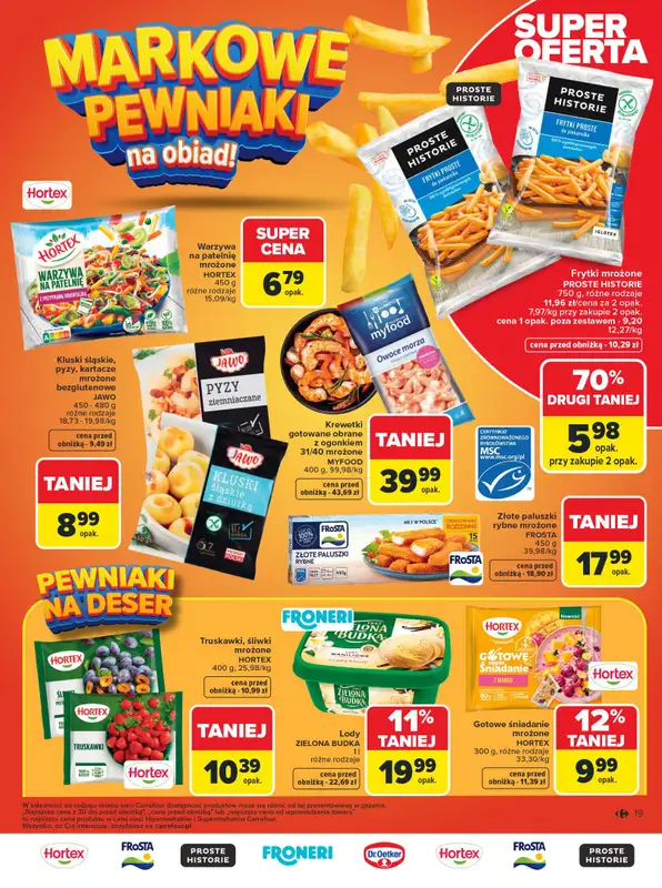 Carrefour Market - gazetka promocyjna Gazetka Carrefour Market Łap markowe pewniaki! od poniedziałku 16.02 do soboty 28.02 - strona 21