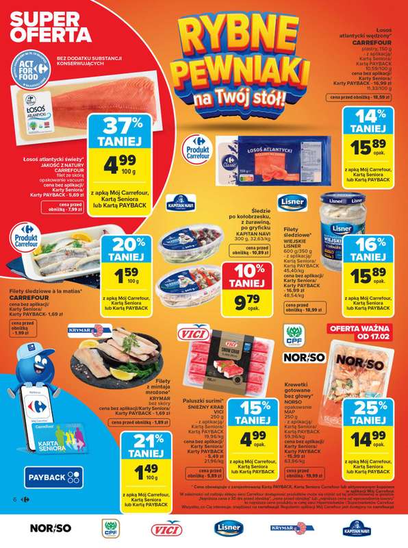 Carrefour Market - gazetka promocyjna Gazetka Carrefour Market Łap markowe pewniaki! od poniedziałku 16.02 do soboty 28.02 - strona 8