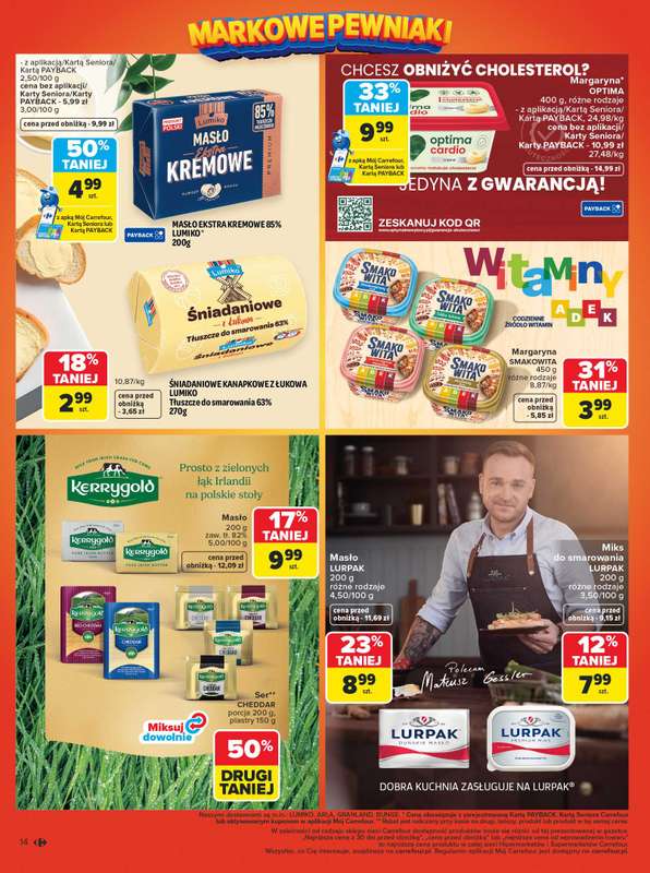 Carrefour Market - gazetka promocyjna Gazetka Carrefour Market Łap markowe pewniaki! od poniedziałku 16.02 do soboty 28.02 - strona 16