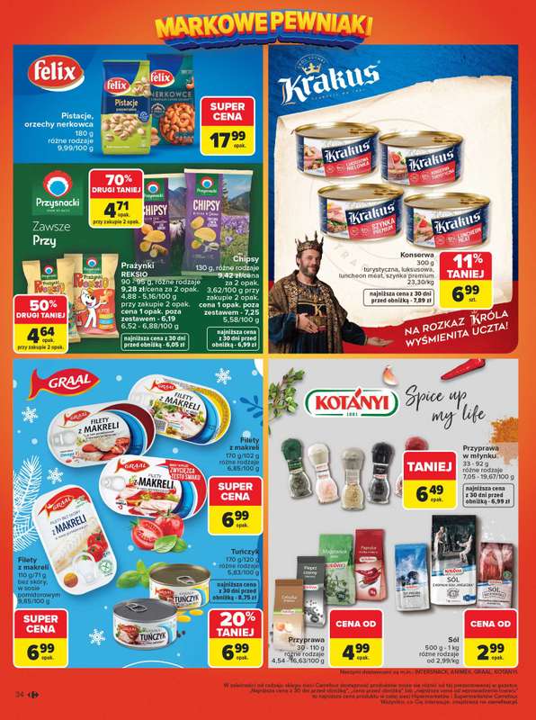 Carrefour Market - gazetka promocyjna Gazetka Carrefour Market Łap markowe pewniaki! od poniedziałku 16.02 do soboty 28.02 - strona 36