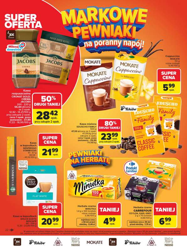 Carrefour Market - gazetka promocyjna Gazetka Carrefour Market Łap markowe pewniaki! od poniedziałku 16.02 do soboty 28.02 - strona 24