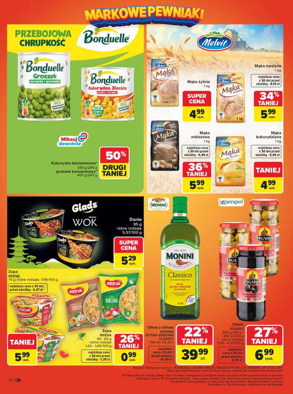 Carrefour Market - gazetka promocyjna Gazetka Carrefour Market Łap markowe pewniaki! od poniedziałku 16.02 do soboty 28.02 - strona 34