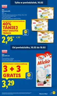 Lidl - gazetka promocyjna Oferta od poniedziałku od poniedziałku 16.02 do środy 18.02 - strona 3