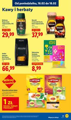 Lidl - gazetka promocyjna Oferta od poniedziałku od poniedziałku 16.02 do środy 18.02 - strona 37