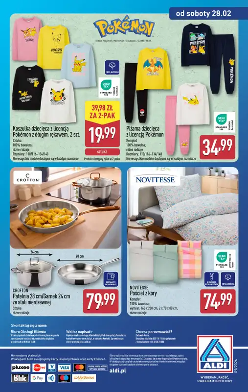 Aldi - gazetka promocyjna Aldi ma to coś! od środy 25.02 do soboty 28.02 - strona 14