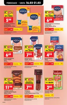 Biedronka - gazetka promocyjna Od poniedziałku od poniedziałku 16.02 do soboty 21.02 - strona 40