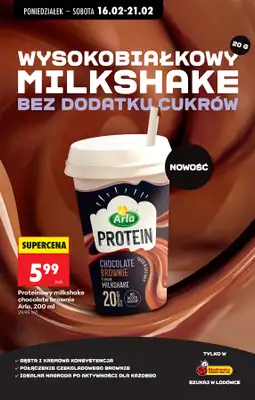 Biedronka - gazetka promocyjna Od poniedziałku od poniedziałku 16.02 do soboty 21.02 - strona 44