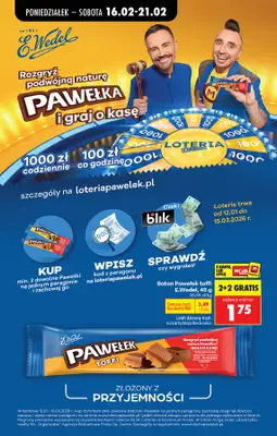 Biedronka - gazetka promocyjna Od poniedziałku od poniedziałku 16.02 do soboty 21.02 - strona 57