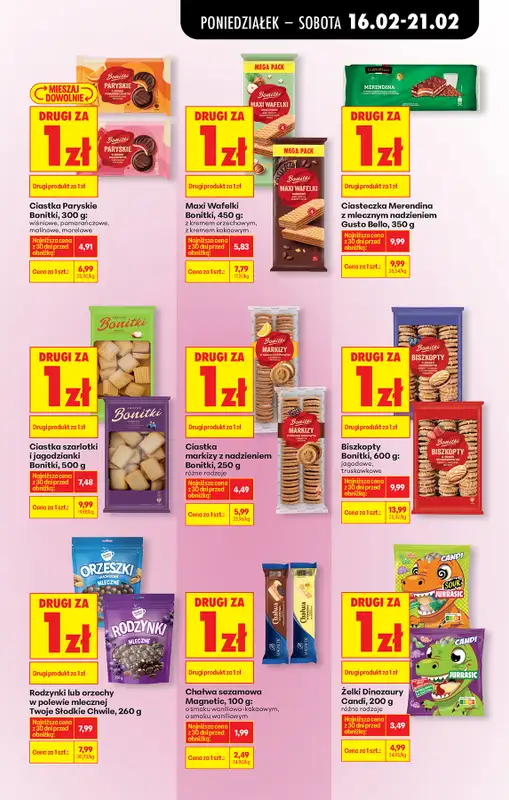 Biedronka - gazetka promocyjna Od poniedziałku od poniedziałku 16.02 do soboty 21.02 - strona 53