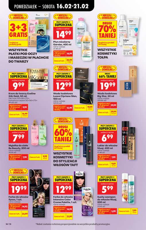 Biedronka - gazetka promocyjna Od poniedziałku od poniedziałku 16.02 do soboty 21.02 - strona 68