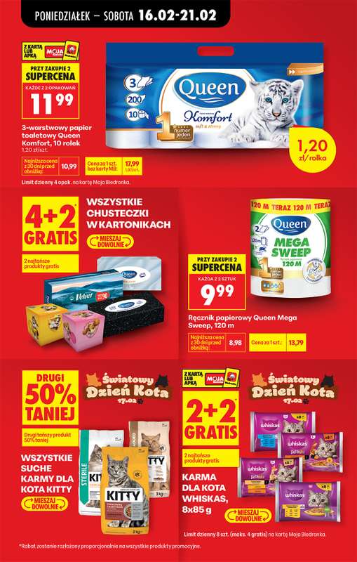 Biedronka - gazetka promocyjna Od poniedziałku od poniedziałku 16.02 do soboty 21.02 - strona 21