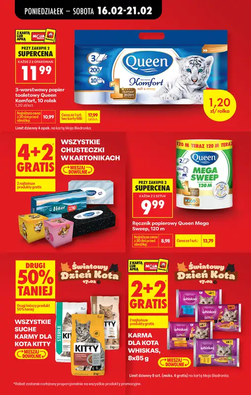 Biedronka - gazetka promocyjna Od poniedziałku od poniedziałku 16.02 do soboty 21.02 - strona 21