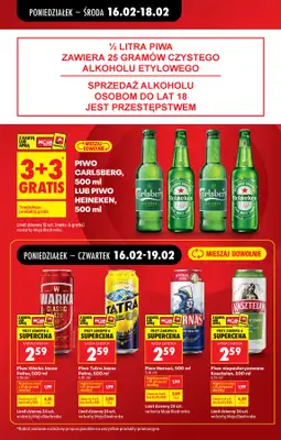 Biedronka - gazetka promocyjna Od poniedziałku, Z ladą tradycyjną od poniedziałku 16.02 do soboty 21.02 - strona 19