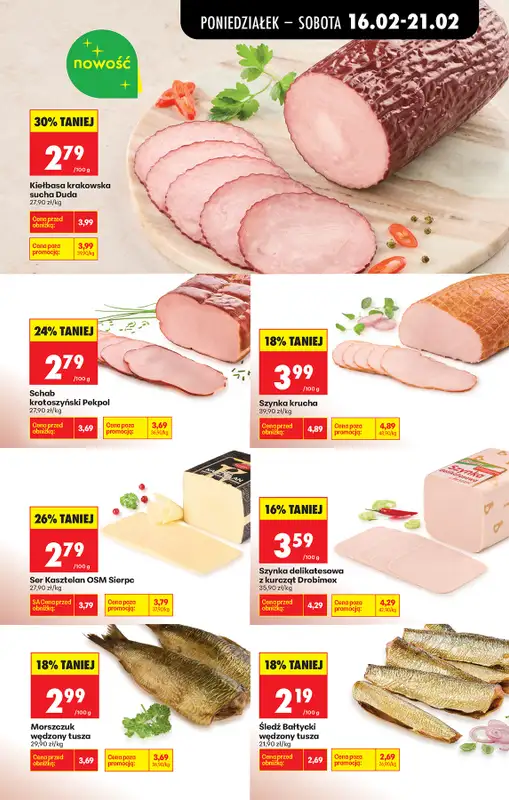 Biedronka - gazetka promocyjna Od poniedziałku, Z ladą tradycyjną od poniedziałku 16.02 do soboty 21.02 - strona 31