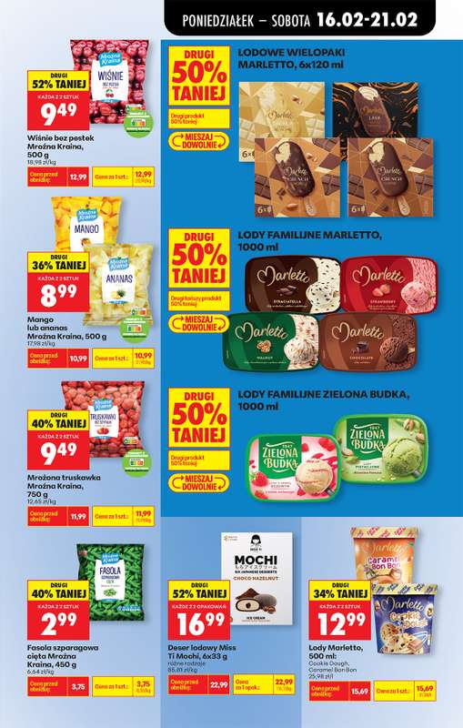 Biedronka - gazetka promocyjna Od poniedziałku, Z ladą tradycyjną od poniedziałku 16.02 do soboty 21.02 - strona 47