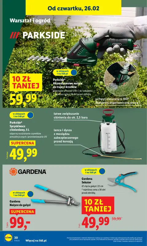 Lidl - gazetka promocyjna Katalog od poniedziałku 23.02 do soboty 28.02 - strona 40