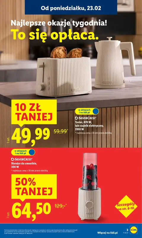 Lidl - gazetka promocyjna Katalog od poniedziałku 23.02 do soboty 28.02 - strona 3