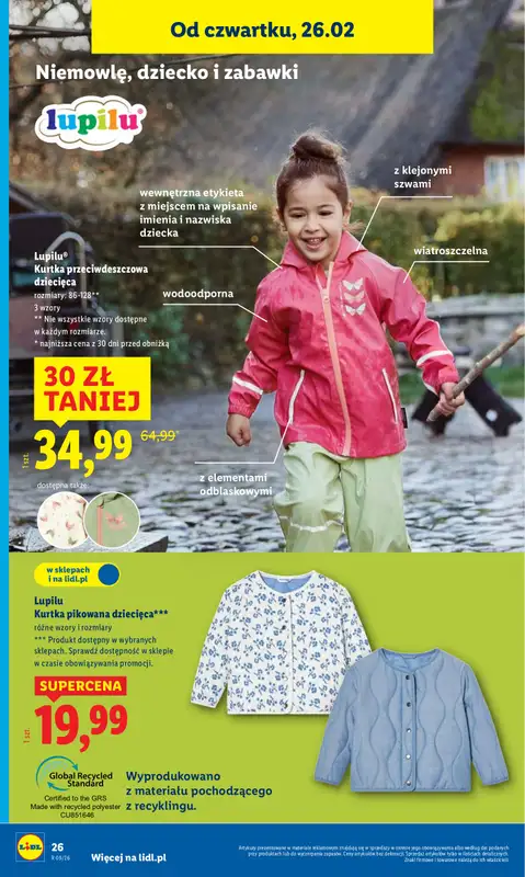 Lidl - gazetka promocyjna Katalog od poniedziałku 23.02 do soboty 28.02 - strona 34