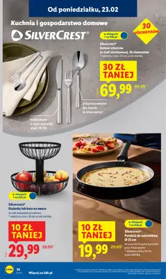 Lidl - gazetka promocyjna Katalog od poniedziałku 23.02 do soboty 28.02 - strona 16