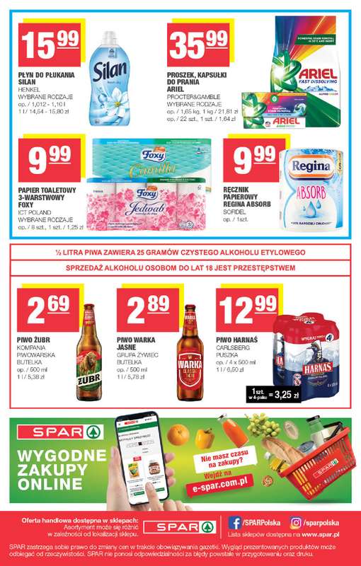 SPAR - gazetka promocyjna Gazetka Spar od środy 18.02 do niedzieli 01.03 - strona 8