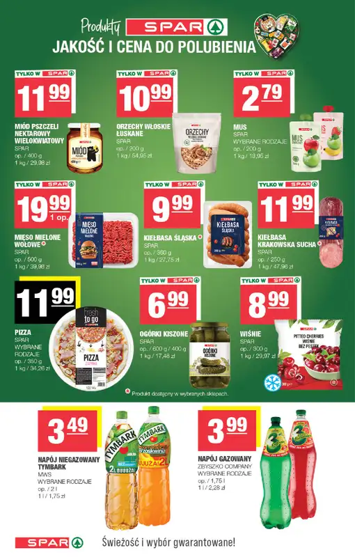 SPAR - gazetka promocyjna Gazetka Spar od środy 18.02 do niedzieli 01.03 - strona 6