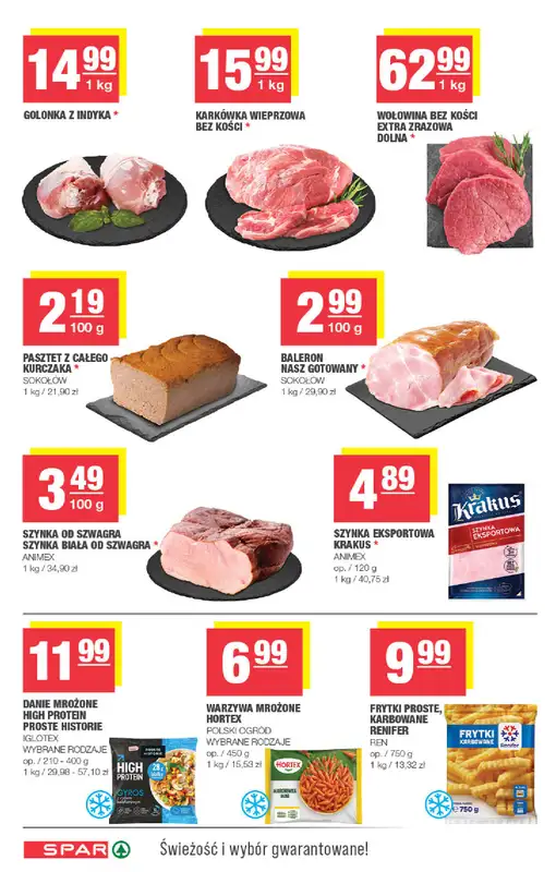 SPAR - gazetka promocyjna Gazetka Spar od środy 18.02 do niedzieli 01.03 - strona 4