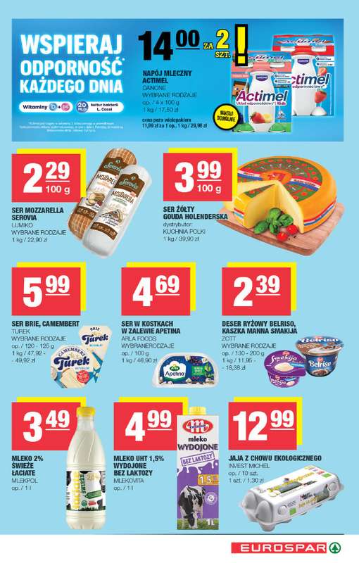 SPAR - gazetka promocyjna Gazetka Eurospar od środy 18.02 do niedzieli 01.03 - strona 5