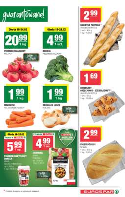 SPAR - gazetka promocyjna Gazetka Eurospar od środy 18.02 do niedzieli 01.03 - strona 3
