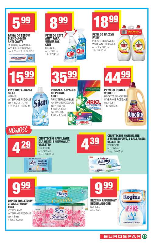 SPAR - gazetka promocyjna Gazetka Eurospar od środy 18.02 do niedzieli 01.03 - strona 15