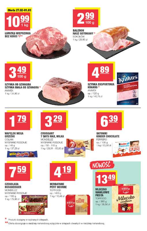SPAR - gazetka promocyjna Gazetka Spar Mini od środy 18.02 do niedzieli 01.03 - strona 3