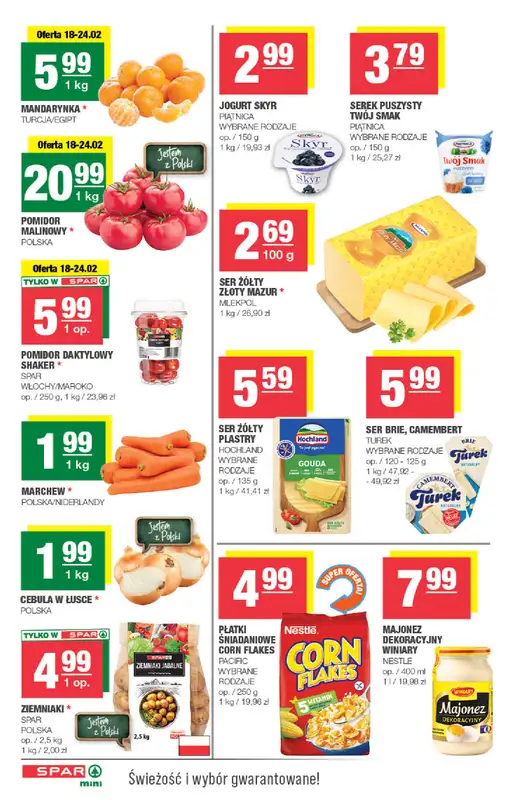 SPAR - gazetka promocyjna Gazetka Spar Mini od środy 18.02 do niedzieli 01.03 - strona 2