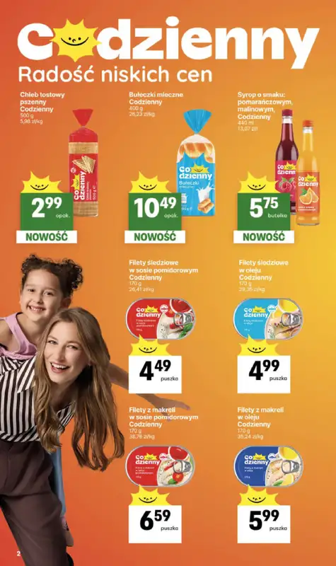 Delikatesy Centrum - gazetka promocyjna Gazetka  do środy 25.02 - strona 2