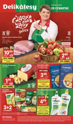 Delikatesy Centrum - gazetka promocyjna Gazetka  do środy 25.02
