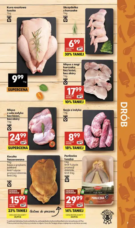 Delikatesy Centrum - gazetka promocyjna Gazetka  do środy 25.02 - strona 7
