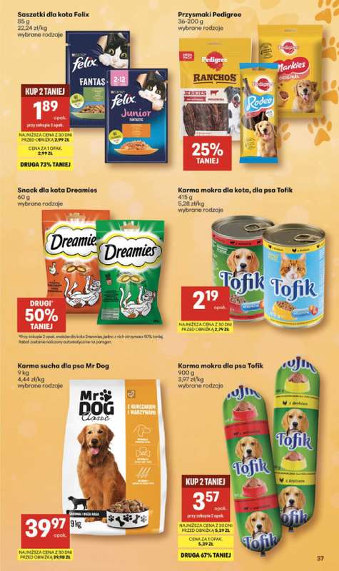 Delikatesy Centrum - gazetka promocyjna Gazetka  do środy 25.02 - strona 37