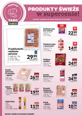 Makro - gazetka promocyjna Targ MAKRO - oferta świeża w super cenach! od poniedziałku 16.02 do soboty 21.02 - strona 3