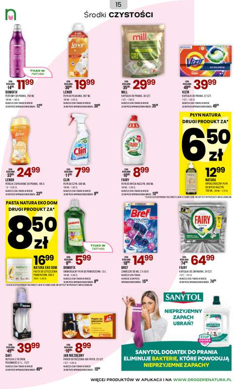 Drogerie Natura - gazetka promocyjna Gazetka od poniedziałku 16.02 do środy 04.03 - strona 15