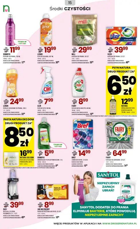 Drogerie Natura - gazetka promocyjna Gazetka od poniedziałku 16.02 do środy 04.03 - strona 15