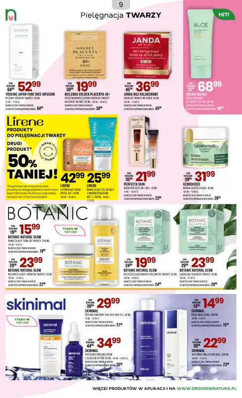 Drogerie Natura - gazetka promocyjna Gazetka od poniedziałku 16.02 do środy 04.03 - strona 9