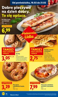 Lidl - gazetka promocyjna Oferta od poniedziałku od poniedziałku 16.02 do środy 18.02 - strona 20