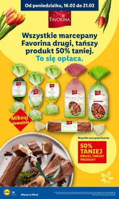 Lidl - gazetka promocyjna Oferta od poniedziałku od poniedziałku 16.02 do środy 18.02 - strona 32