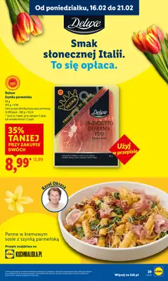 Lidl - gazetka promocyjna Oferta od poniedziałku od poniedziałku 16.02 do środy 18.02 - strona 29