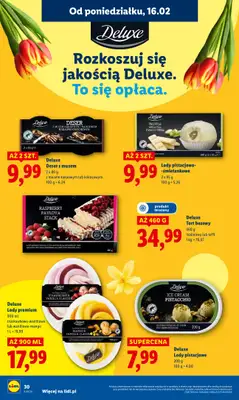 Lidl - gazetka promocyjna Oferta od poniedziałku od poniedziałku 16.02 do środy 18.02 - strona 30