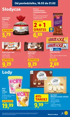 Lidl - gazetka promocyjna Oferta od poniedziałku od poniedziałku 16.02 do środy 18.02 - strona 35